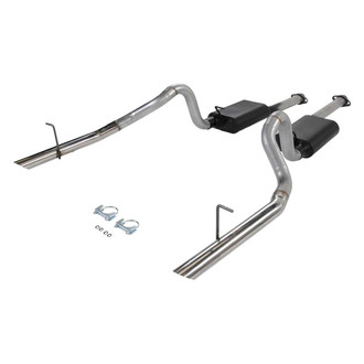 Flowmaster® - American Thunder™ Aluminized Steel Cat-Back Exhaust System with Split Rear Exit