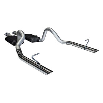 Flowmaster® - American Thunder™ Aluminized Steel Cat-Back Exhaust System with Split Rear Exit