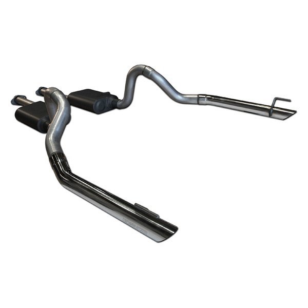 Flowmaster® - American Thunder™ Aluminized Steel Cat-Back Exhaust System, Ford Mustang