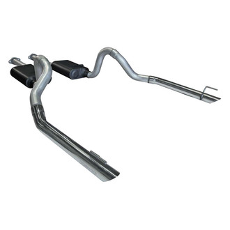 Flowmaster® - American Thunder™ Aluminized Steel Cat-Back Exhaust System with Split Rear Exit