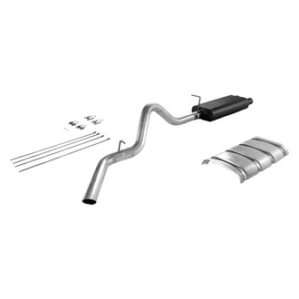 Flowmaster® - American Thunder™ Aluminized Steel Cat-Back Exhaust System with Single Side Exit