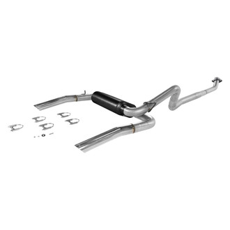 Flowmaster® - American Thunder™ Aluminized Steel Cat-Back Exhaust System with Split Rear Exit