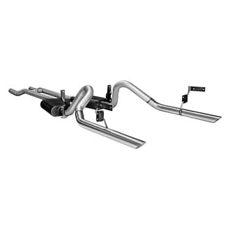 Flowmaster® - American Thunder™ Aluminized Steel Header-Back Exhaust System with Split Rear Exit