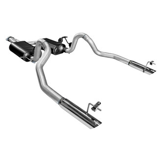 Flowmaster® - Force II™ Aluminized Steel Cat-Back Exhaust System with Split Rear Exit
