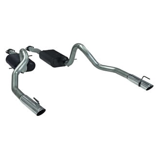 Flowmaster® - American Thunder™ Aluminized Steel Cat-Back Exhaust System with Split Rear Exit