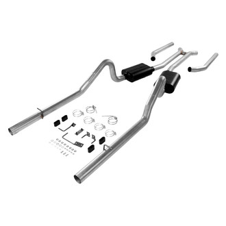 Flowmaster® - Delta Force™ Aluminized Steel Header-Back Exhaust System with Split Rear Exit