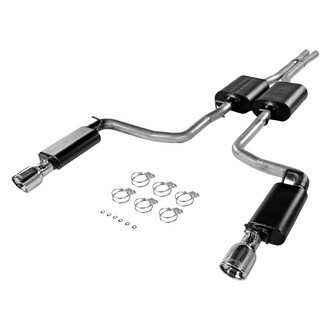 Flowmaster® - Force II™ Aluminized Steel Cat-Back Exhaust System with Split Rear Exit