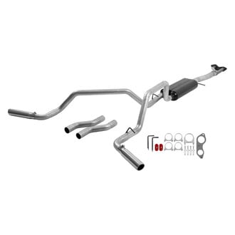 Flowmaster® - American Thunder™ Aluminized Steel Cat-Back Exhaust System with Split Rear/Side Exit