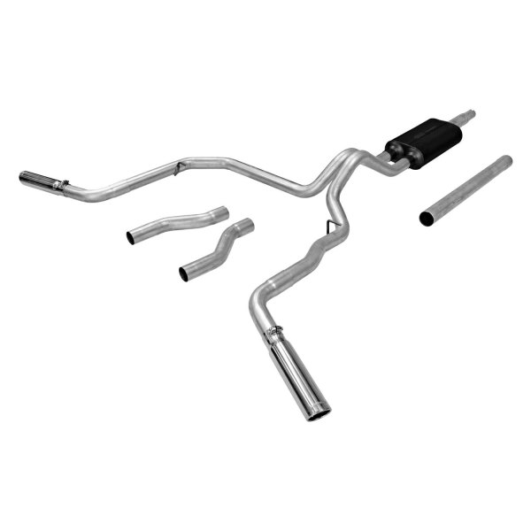 Flowmaster® - American Thunder™ Aluminized Steel Cat-Back Exhaust System, Ford F-150