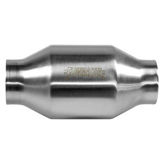 Flowmaster® - 200 Series OBDII Universal Fit Round Body Catalytic Converter (2.25" ID, 2.25" OD, 8" Length)