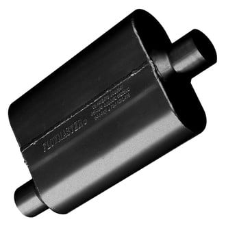 Flowmaster® - 40 Series Delta Force™ Aluminized Steel Oval Black Exhaust Muffler