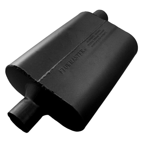 Flowmaster® - 40 Series Oval Black Exhaust Muffler
