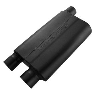 Flowmaster® - 80 Series Cross-Flow™ Aluminized Steel Oval Black Exhaust Muffler