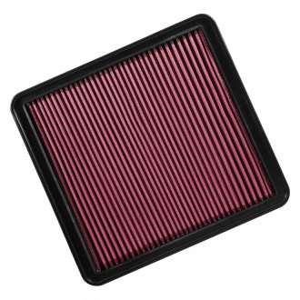 Flowmaster® - Delta Force™ Oiled Panel Red Air Filter (10.5" BOL x 9.875" BOW x 1" H)