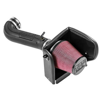Flowmaster® - Delta Force™ Cross-Linked Polyethylene Black Cold Air Intake System with Oiled Red Filter