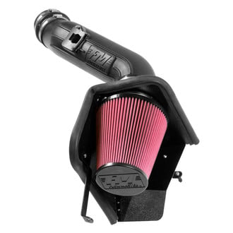 Flowmaster® - Delta Force™ Cross-Linked Polyethylene Black Cold Air Intake System with Oiled Red Filter