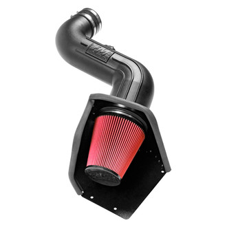 Flowmaster® - Delta Force™ Cross-Linked Polyethylene Black Cold Air Intake System with Oiled Red Filter