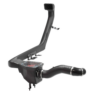 Flowmaster® - Delta Force™ Cross-Linked Polyethylene Black Cold Air Intake System with Oiled Red Filter