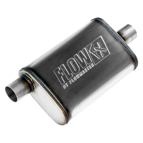 Flowmaster® - FlowFX™ 409 SS Oval Gray Exhaust Muffler