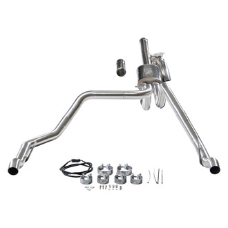 Flowmaster® - Signature Series™ 304 SS Cat-Back Exhaust System with Split Rear Exit