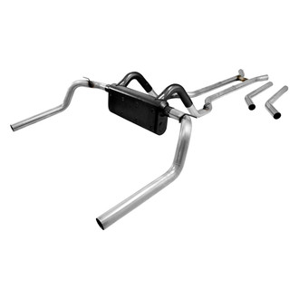 Flowmaster® - American Thunder™ Stainless Steel Header-Back Exhaust System with Split Rear Exit
