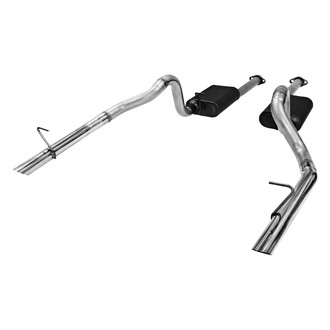 Flowmaster® - American Thunder™ Stainless Steel Cat-Back Exhaust System with Split Rear Exit