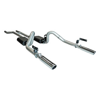 Flowmaster® - American Thunder™ Stainless Steel Header-Back Exhaust System with Split Rear Exit
