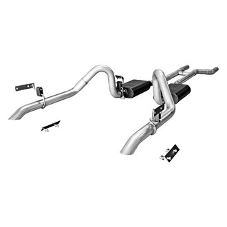 Flowmaster® - American Thunder™ Stainless Steel Header-Back Exhaust System with Split Rear Exit
