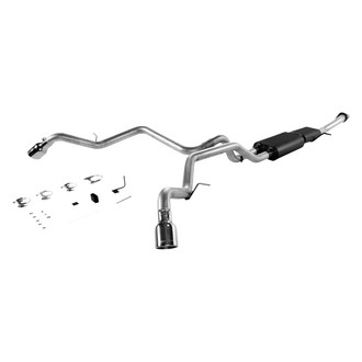 Flowmaster® - American Thunder™ Stainless Steel Cat-Back Exhaust System with Split Side Exit