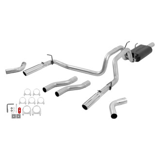 Flowmaster® - American Thunder™ Stainless Steel Cat-Back Exhaust System with Split Rear/Side Exit