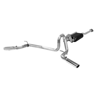 Flowmaster® - American Thunder™ Stainless Steel Cat-Back Exhaust System with Split Side Exit