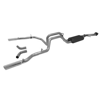 Flowmaster® - American Thunder™ Stainless Steel Cat-Back Exhaust System with Split Rear/Side Exit