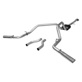 Flowmaster® - American Thunder™ Stainless Steel Cat-Back Exhaust System with Split Rear/Side Exit