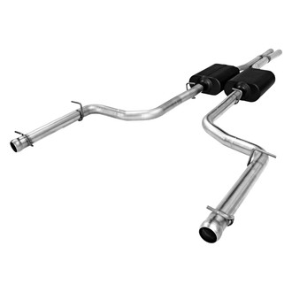 Flowmaster® - American Thunder™ Stainless Steel Cat-Back Exhaust System with Split Rear Exit