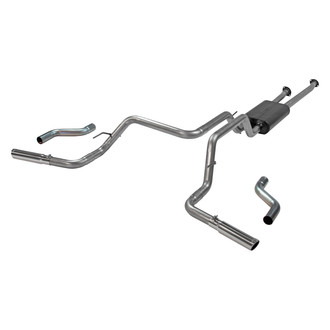 Flowmaster® - Force II™ Stainless Steel Cat-Back Exhaust System with Split Rear/Side Exit