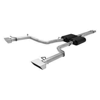 Flowmaster® - American Thunder™ Stainless Steel Cat-Back Exhaust System with Split Rear Exit