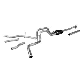 Flowmaster® - American Thunder™ Stainless Steel Cat-Back Exhaust System with Split Rear/Side Exit