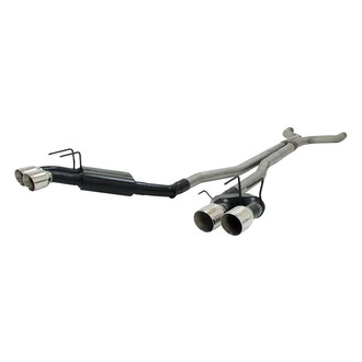 Flowmaster® - American Thunder™ Stainless Steel Cat-Back Exhaust System with Quad Rear Exit