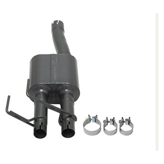 Flowmaster® - Outlaw™ 409 SS Oval Black Exhaust Muffler