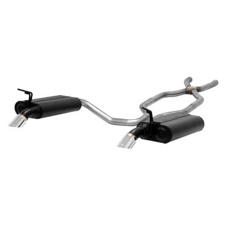 Flowmaster® - Force II™ Stainless Steel Crossmember-Back Exhaust System with Split Rear Exit