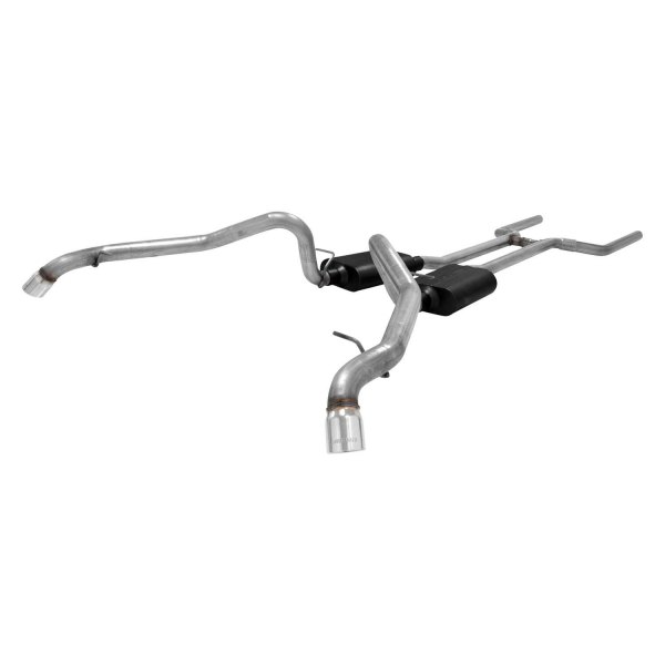 Flowmaster® - American Thunder™ Stainless Steel Crossmember-Back Exhaust System, Chevy Chevy II