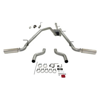Flowmaster® - American Thunder™ Stainless Steel Cat-Back Exhaust System with Split Rear/Side Exit