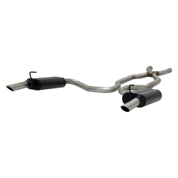 Flowmaster® - Force II™ Stainless Steel Crossmember-Back Exhaust System, Chevy Corvette