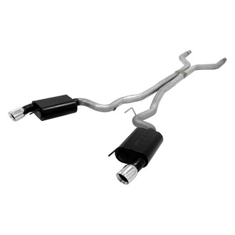 Flowmaster® - American Thunder™ Stainless Steel Cat-Back Exhaust System with Split Rear Exit