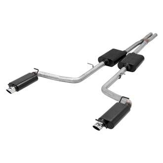 Flowmaster® - American Thunder™ Stainless Steel Cat-Back Exhaust System with Split Rear Exit