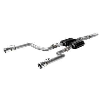 Flowmaster® - American Thunder™ 409 SS Cat-Back Exhaust System with Split Rear Exit