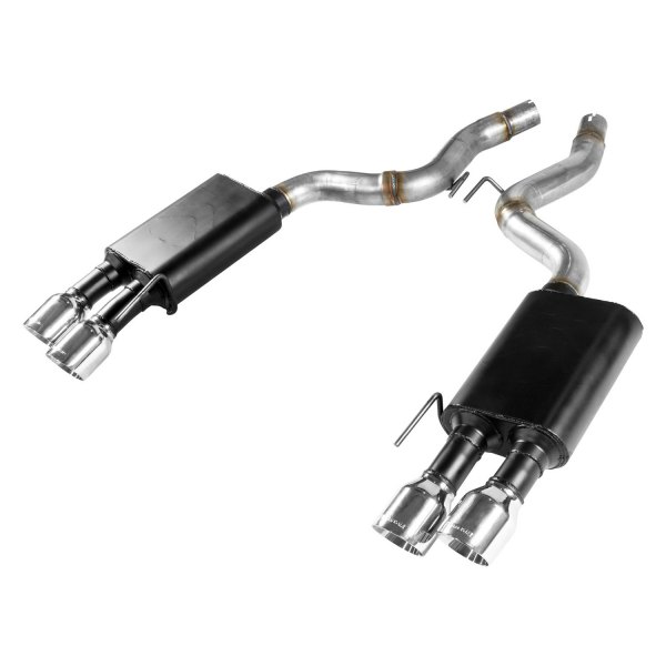 Flowmaster® - American Thunder™ 409 SS Axle-Back Exhaust System, Ford Mustang