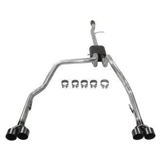 Flowmaster® - American Thunder™ 409 SS Cat-Back Exhaust System with Quad Rear Exit