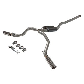Flowmaster® - American Thunder™ 409 SS Cat-Back Exhaust System with Split Side Exit