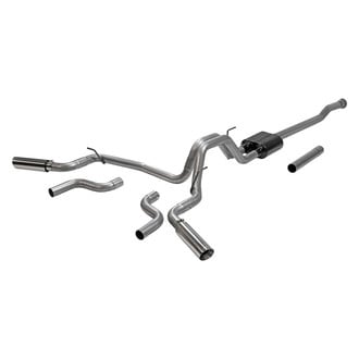Flowmaster® - American Thunder™ 409 SS Cat-Back Exhaust System with Split Rear/Side Exit